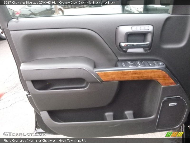 Door Panel of 2017 Silverado 2500HD High Country Crew Cab 4x4