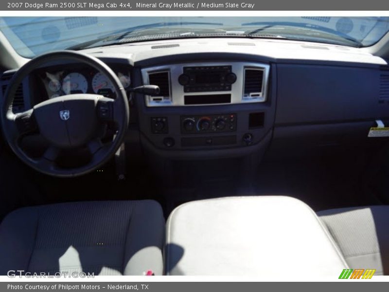 Mineral Gray Metallic / Medium Slate Gray 2007 Dodge Ram 2500 SLT Mega Cab 4x4