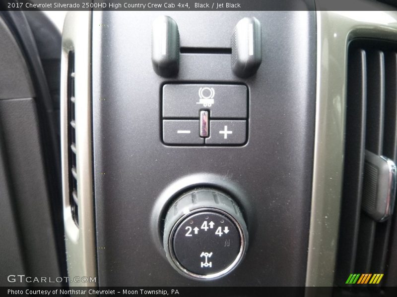 Controls of 2017 Silverado 2500HD High Country Crew Cab 4x4