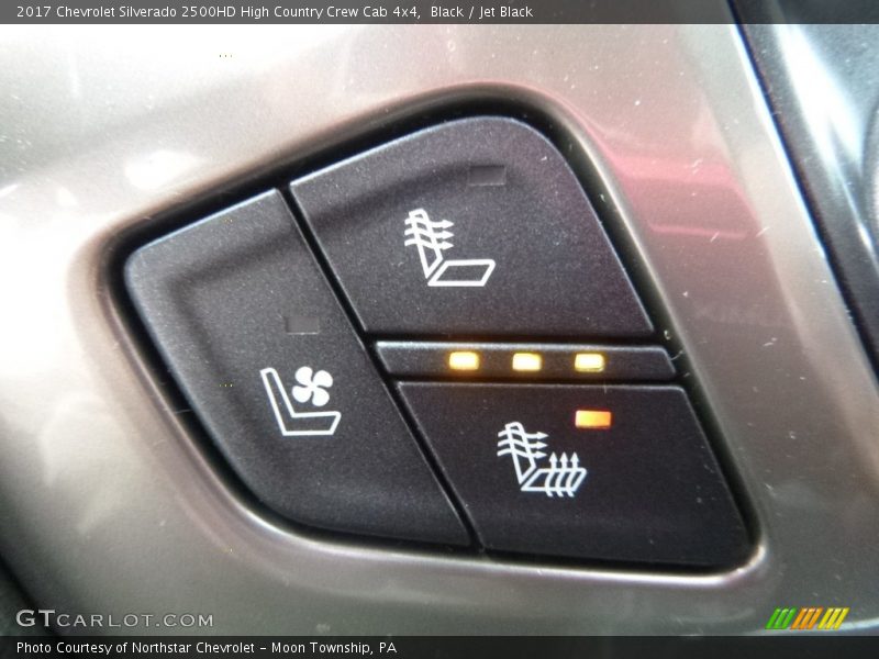 Controls of 2017 Silverado 2500HD High Country Crew Cab 4x4