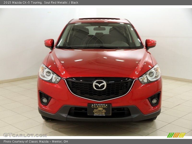 Soul Red Metallic / Black 2015 Mazda CX-5 Touring