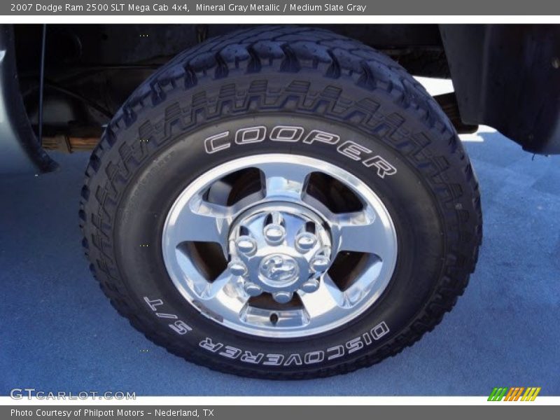 Mineral Gray Metallic / Medium Slate Gray 2007 Dodge Ram 2500 SLT Mega Cab 4x4