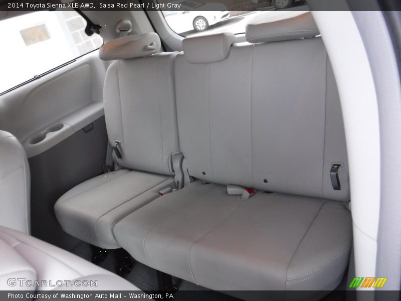 Salsa Red Pearl / Light Gray 2014 Toyota Sienna XLE AWD