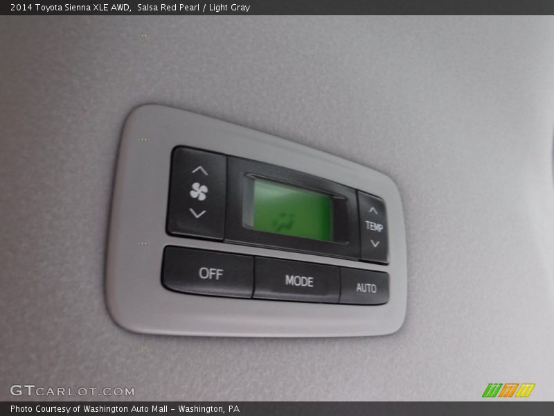 Salsa Red Pearl / Light Gray 2014 Toyota Sienna XLE AWD