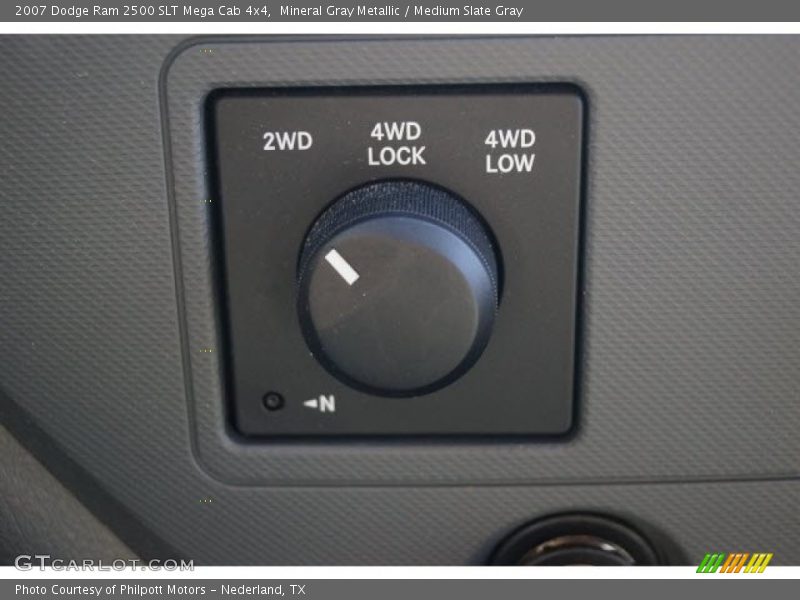Mineral Gray Metallic / Medium Slate Gray 2007 Dodge Ram 2500 SLT Mega Cab 4x4
