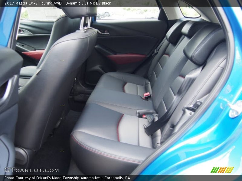 Dynamic Blue Mica / Black 2017 Mazda CX-3 Touring AWD