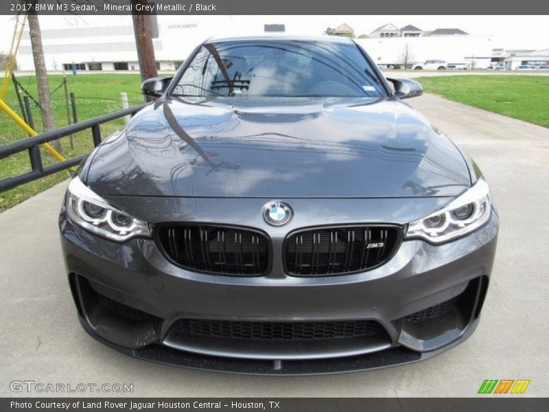 Mineral Grey Metallic / Black 2017 BMW M3 Sedan