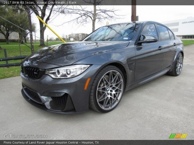 Mineral Grey Metallic / Black 2017 BMW M3 Sedan