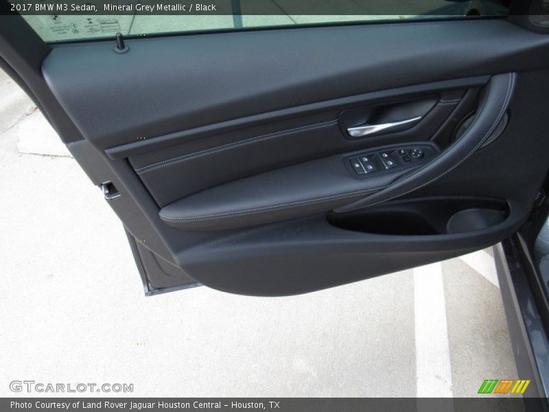 Mineral Grey Metallic / Black 2017 BMW M3 Sedan