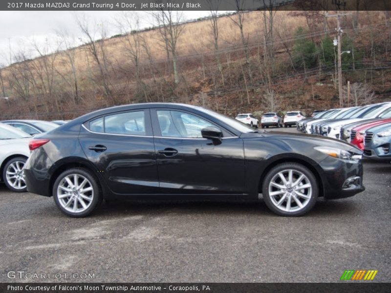 Jet Black Mica / Black 2017 Mazda MAZDA3 Grand Touring 4 Door