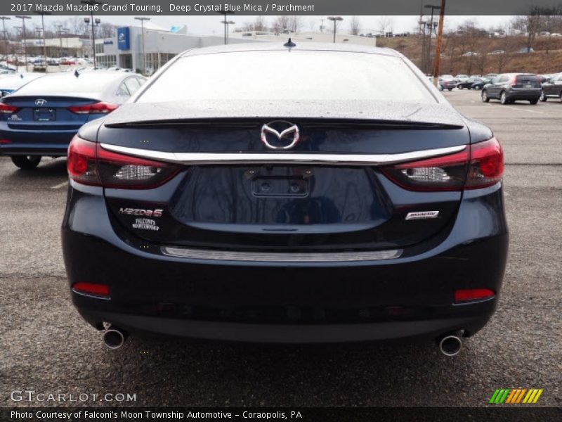 Deep Crystal Blue Mica / Parchment 2017 Mazda Mazda6 Grand Touring