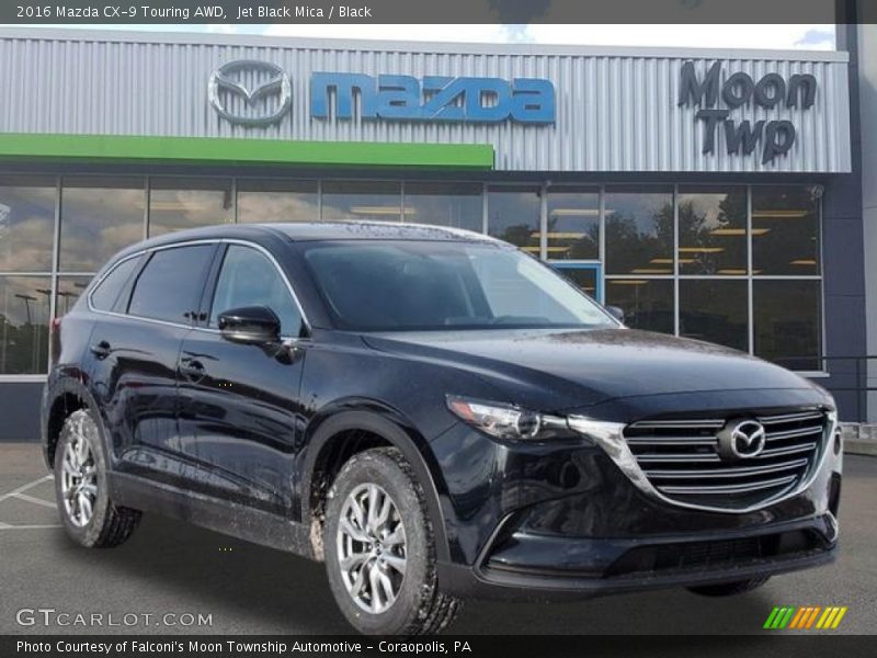 Jet Black Mica / Black 2016 Mazda CX-9 Touring AWD