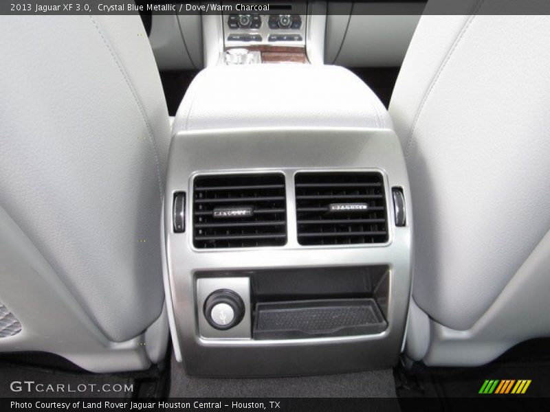 Crystal Blue Metallic / Dove/Warm Charcoal 2013 Jaguar XF 3.0
