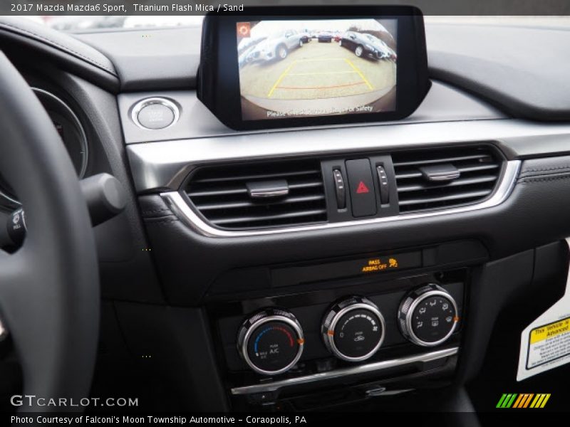 Controls of 2017 Mazda6 Sport