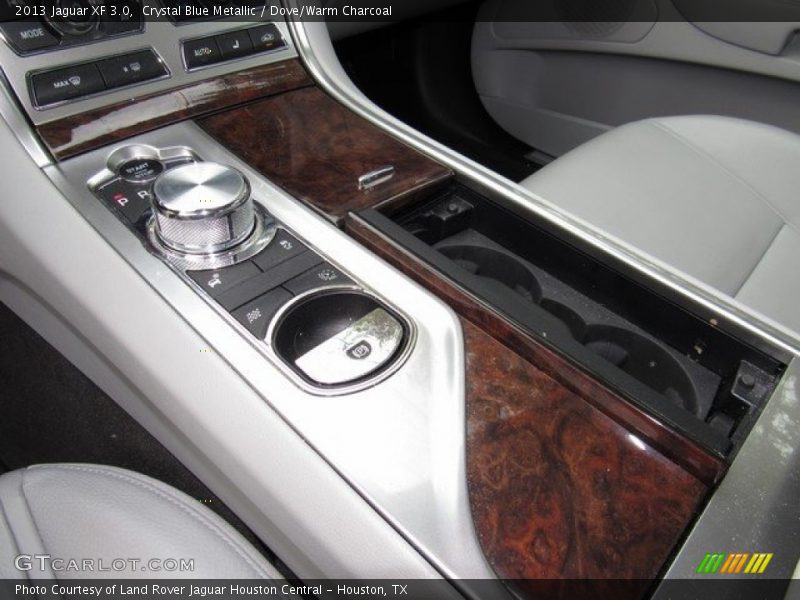 Crystal Blue Metallic / Dove/Warm Charcoal 2013 Jaguar XF 3.0