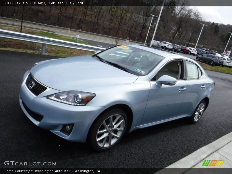 Cerulean Blue / Ecru 2012 Lexus IS 250 AWD