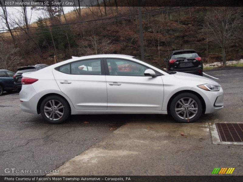 Silver / Gray 2017 Hyundai Elantra SE