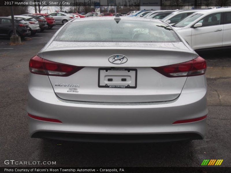 Silver / Gray 2017 Hyundai Elantra SE