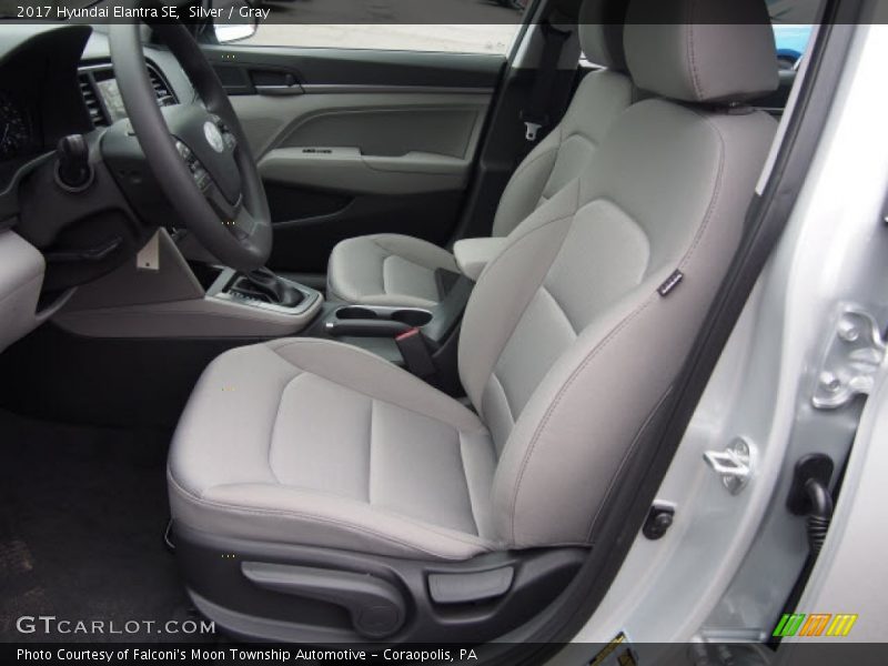 Silver / Gray 2017 Hyundai Elantra SE