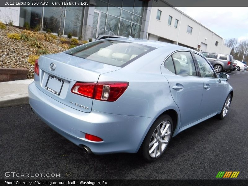 Cerulean Blue / Ecru 2012 Lexus IS 250 AWD