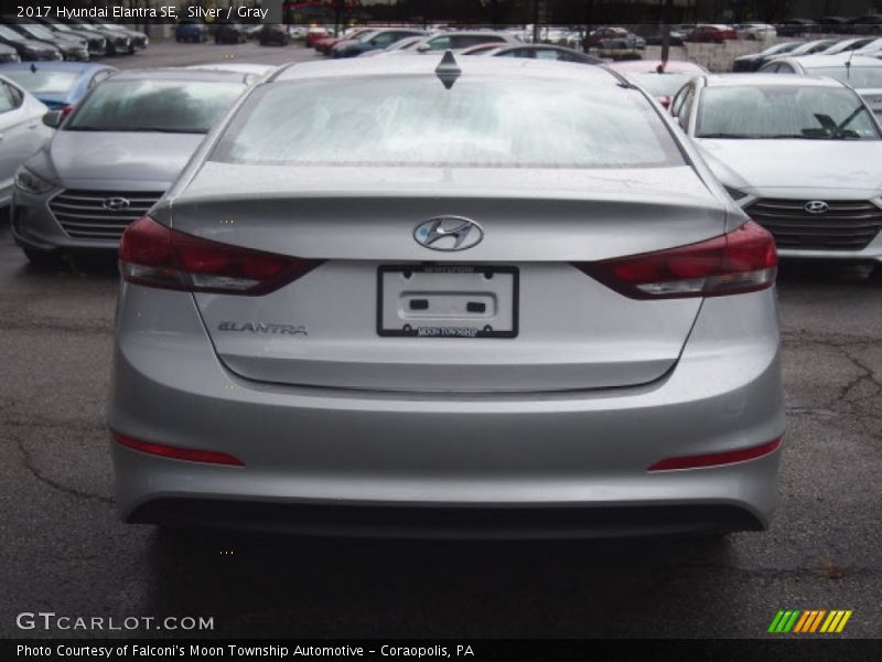 Silver / Gray 2017 Hyundai Elantra SE