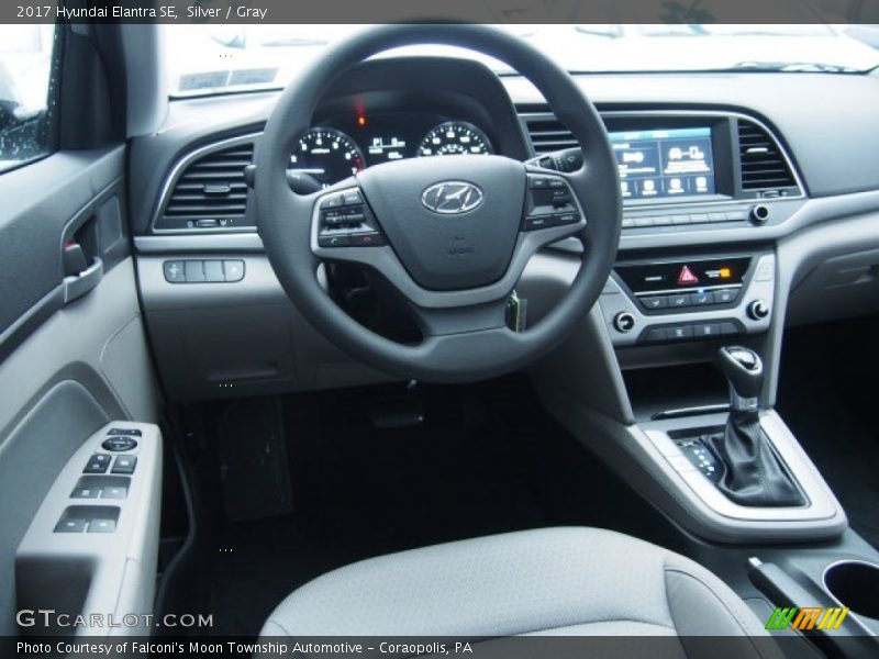 Silver / Gray 2017 Hyundai Elantra SE
