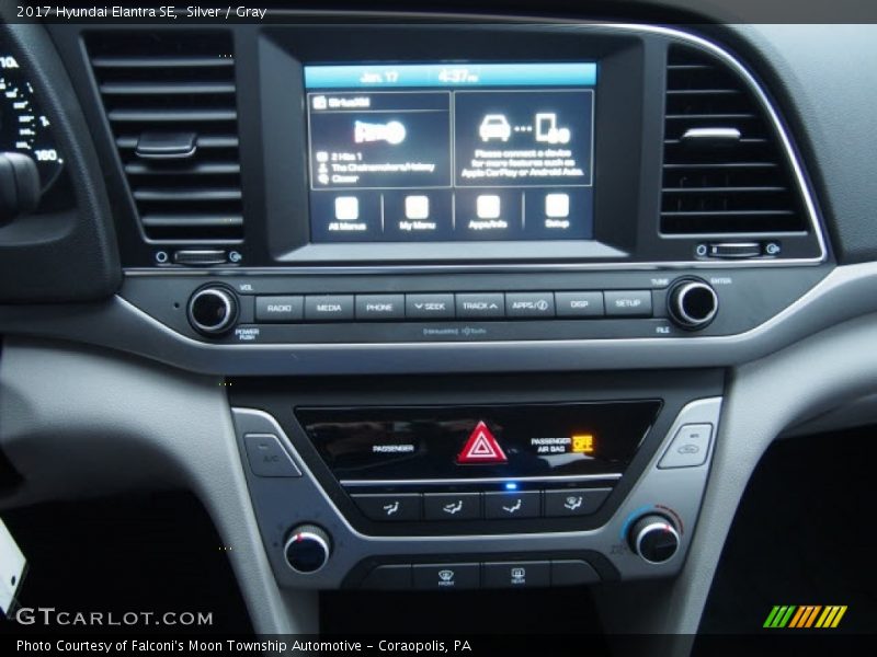 Silver / Gray 2017 Hyundai Elantra SE