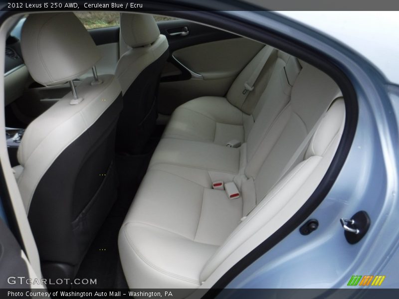 Cerulean Blue / Ecru 2012 Lexus IS 250 AWD