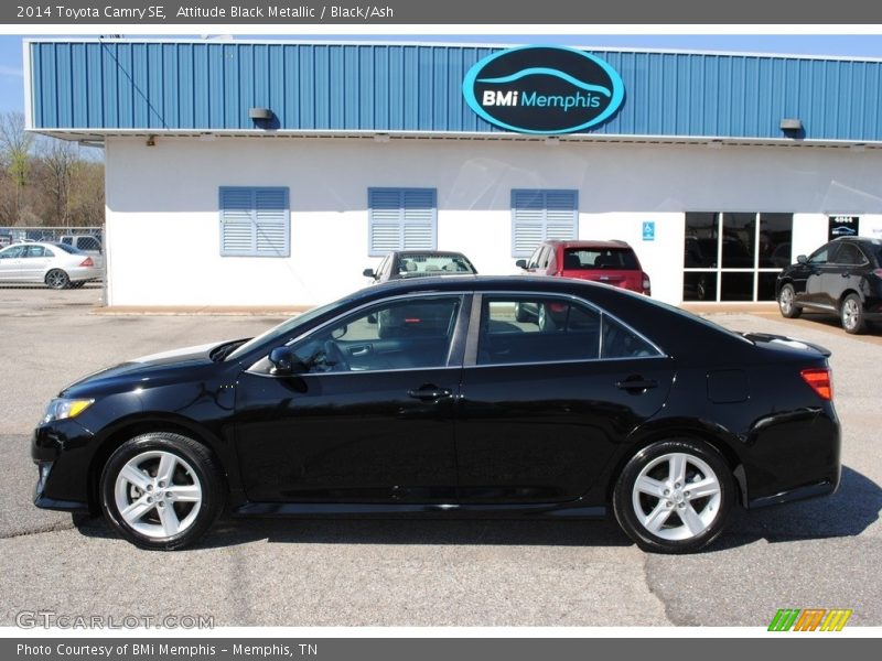 Attitude Black Metallic / Black/Ash 2014 Toyota Camry SE