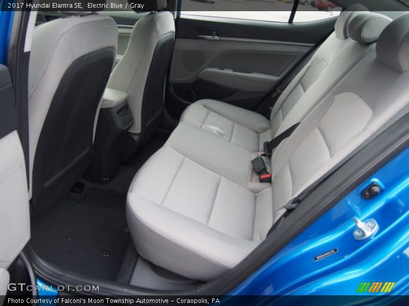 Electric Blue / Gray 2017 Hyundai Elantra SE