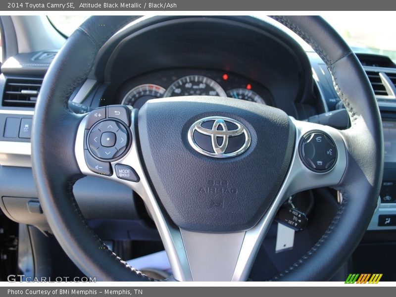 Attitude Black Metallic / Black/Ash 2014 Toyota Camry SE
