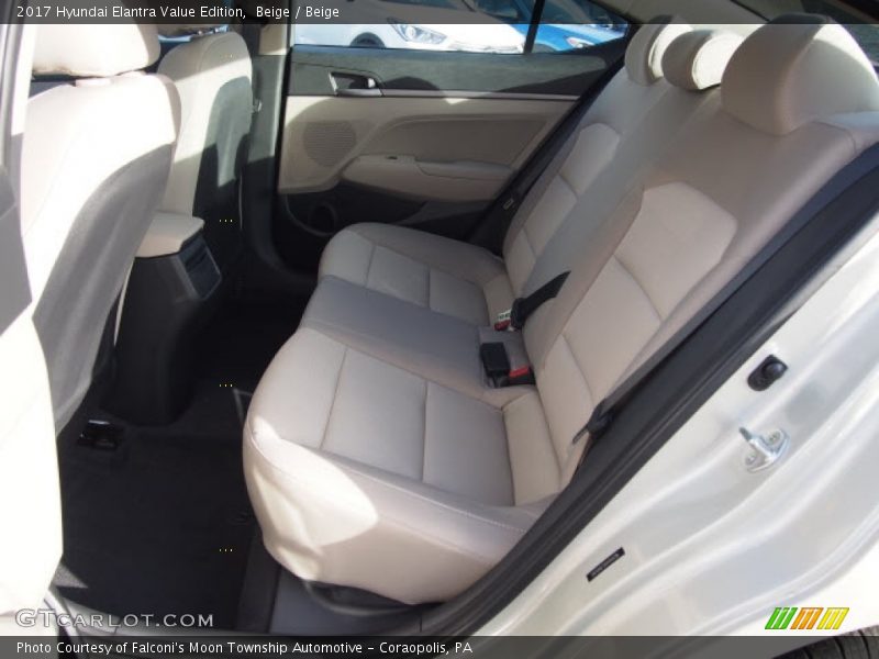 Beige / Beige 2017 Hyundai Elantra Value Edition