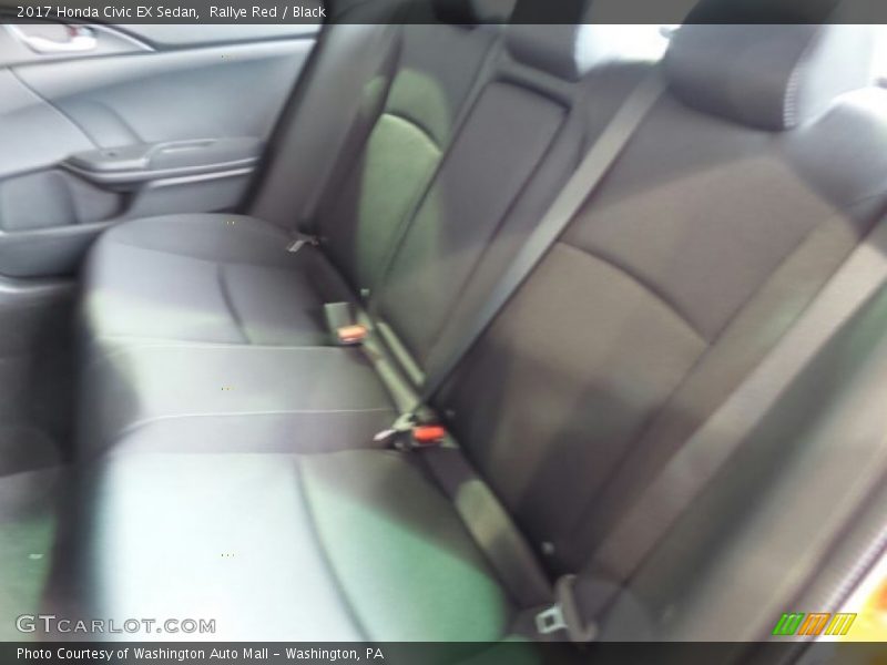 Rallye Red / Black 2017 Honda Civic EX Sedan