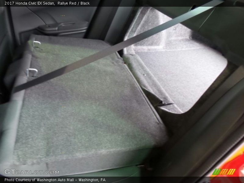 Rallye Red / Black 2017 Honda Civic EX Sedan