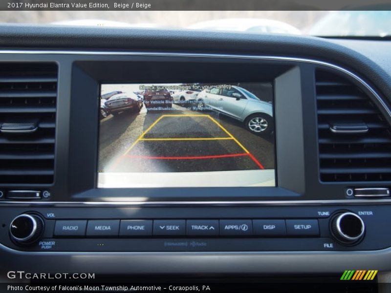 Beige / Beige 2017 Hyundai Elantra Value Edition