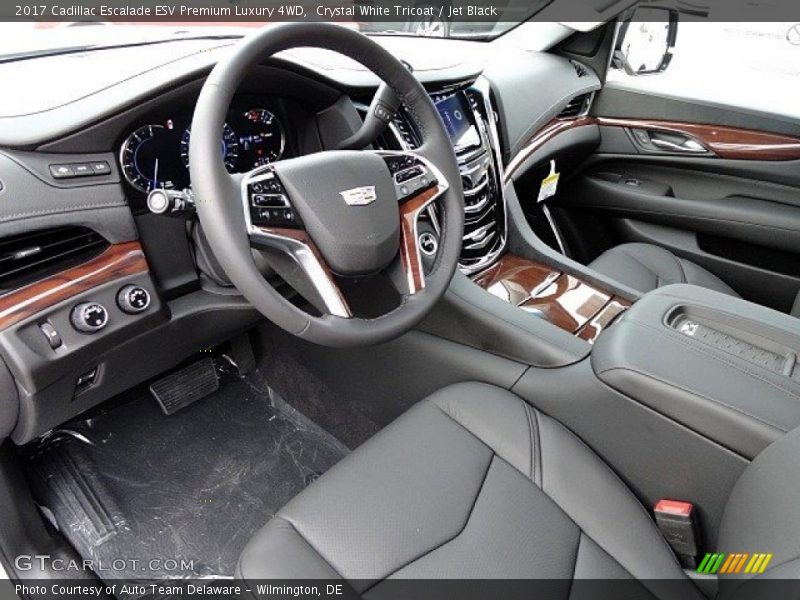  2017 Escalade ESV Premium Luxury 4WD Jet Black Interior