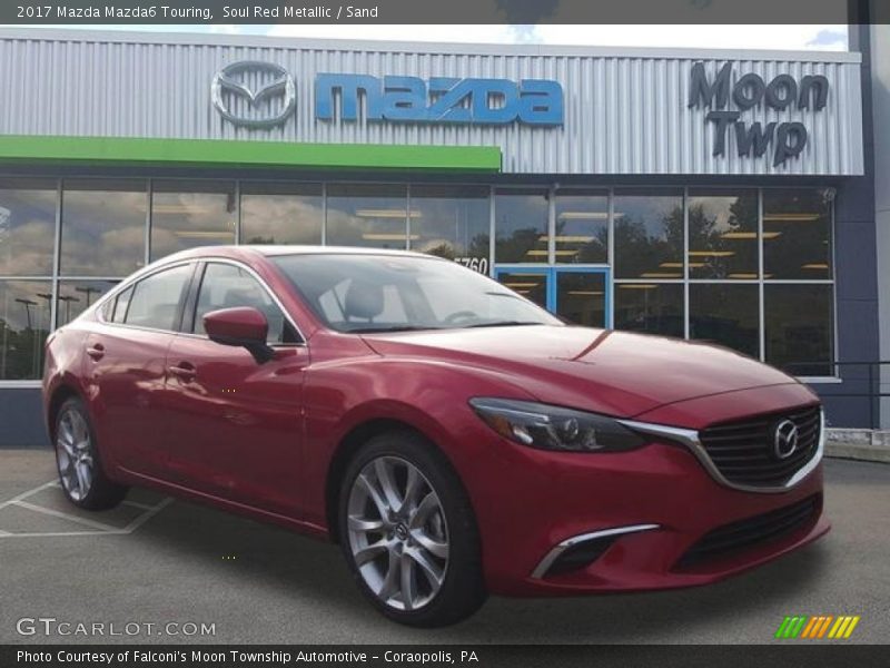 Soul Red Metallic / Sand 2017 Mazda Mazda6 Touring
