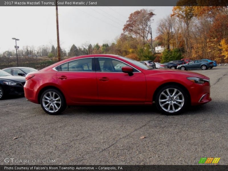 Soul Red Metallic / Sand 2017 Mazda Mazda6 Touring