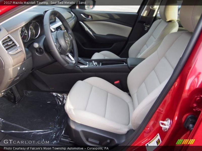 Soul Red Metallic / Sand 2017 Mazda Mazda6 Touring