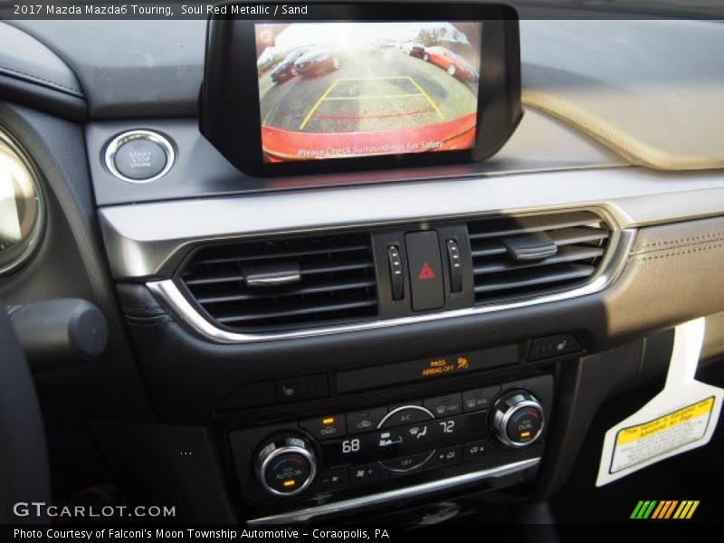 Soul Red Metallic / Sand 2017 Mazda Mazda6 Touring