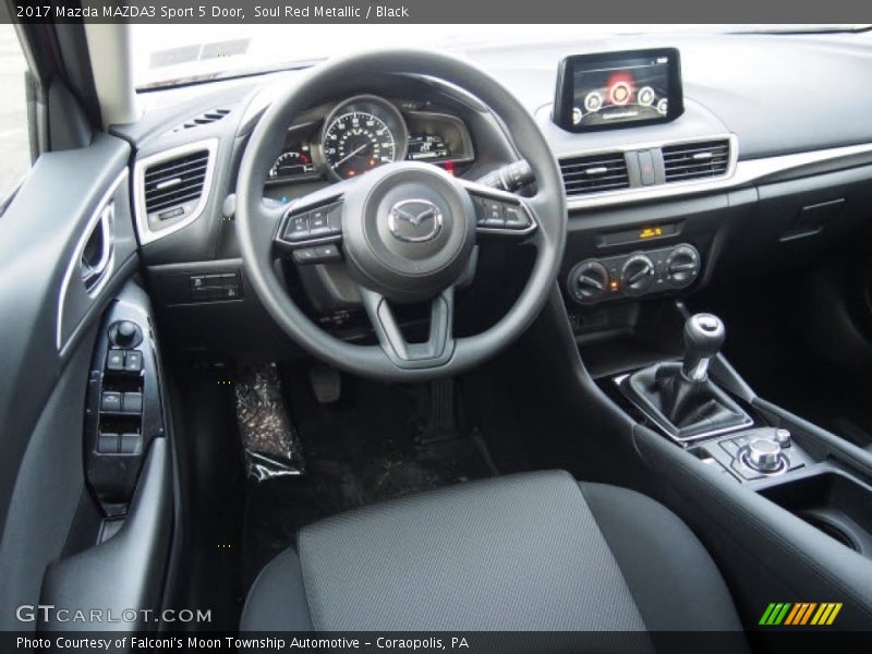 Dashboard of 2017 MAZDA3 Sport 5 Door