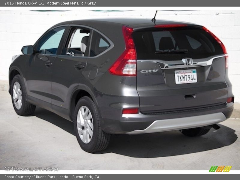 Modern Steel Metallic / Gray 2015 Honda CR-V EX