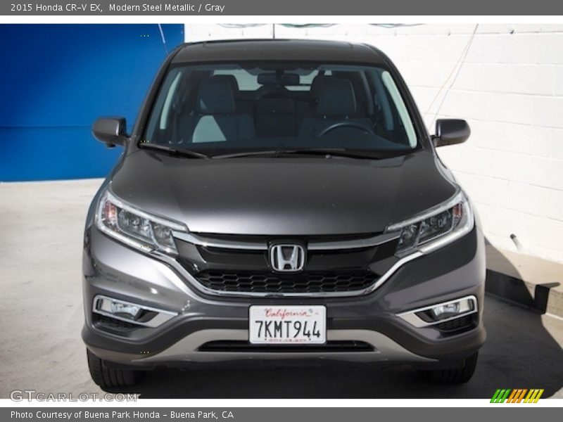 Modern Steel Metallic / Gray 2015 Honda CR-V EX