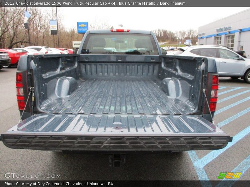 Blue Granite Metallic / Dark Titanium 2013 Chevrolet Silverado 1500 Work Truck Regular Cab 4x4