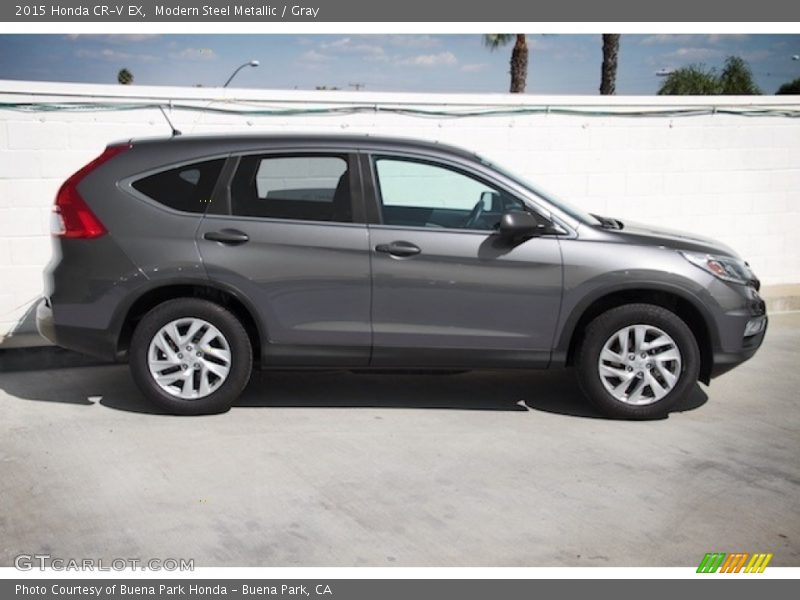 Modern Steel Metallic / Gray 2015 Honda CR-V EX