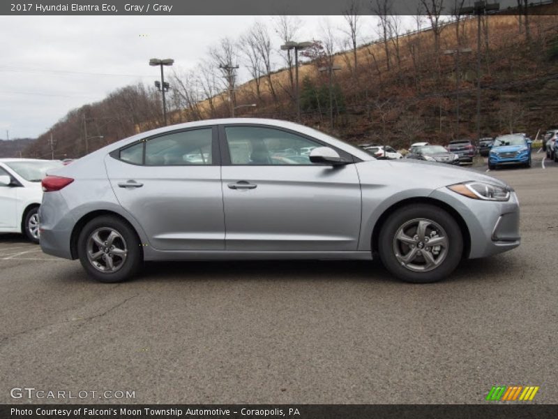 Gray / Gray 2017 Hyundai Elantra Eco