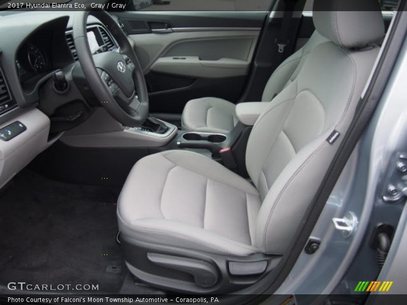 Gray / Gray 2017 Hyundai Elantra Eco