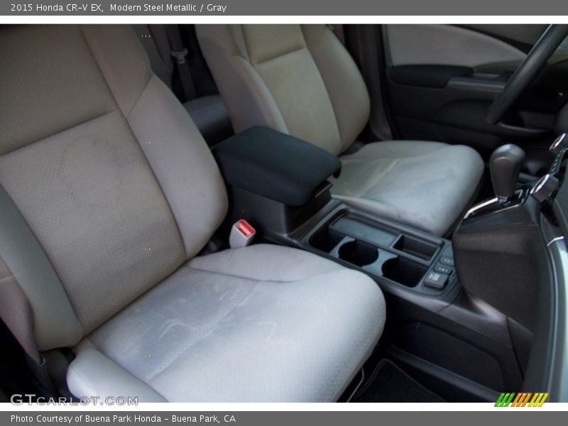 Modern Steel Metallic / Gray 2015 Honda CR-V EX