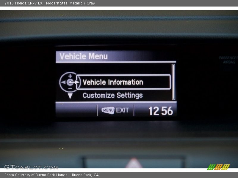Modern Steel Metallic / Gray 2015 Honda CR-V EX