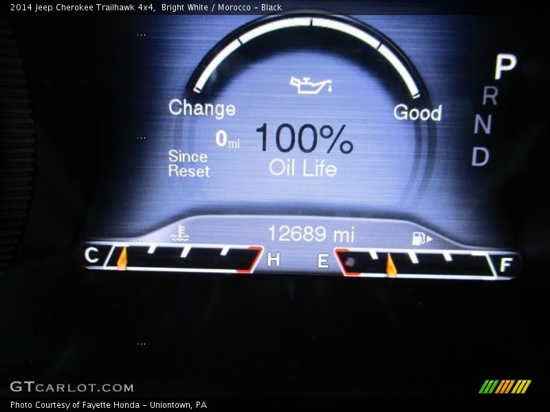 Bright White / Morocco - Black 2014 Jeep Cherokee Trailhawk 4x4